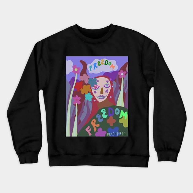 FREEDOM Crewneck Sweatshirt by Peach Melt